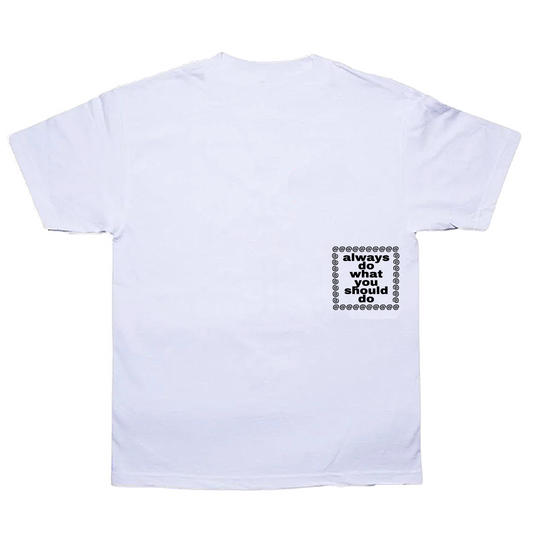 bitmap dragon tshirt - white