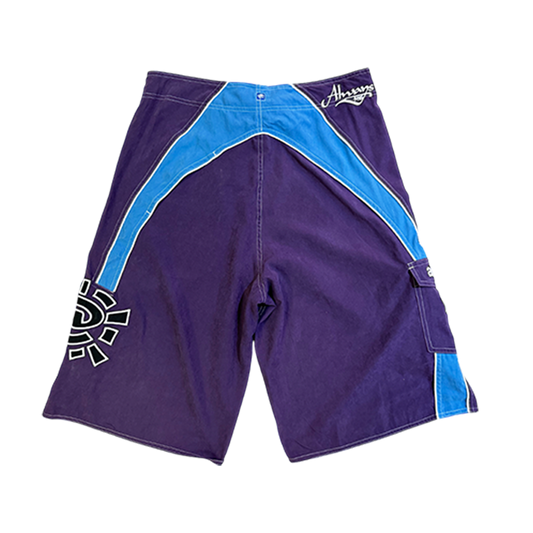 AI board shorts - purple/blue