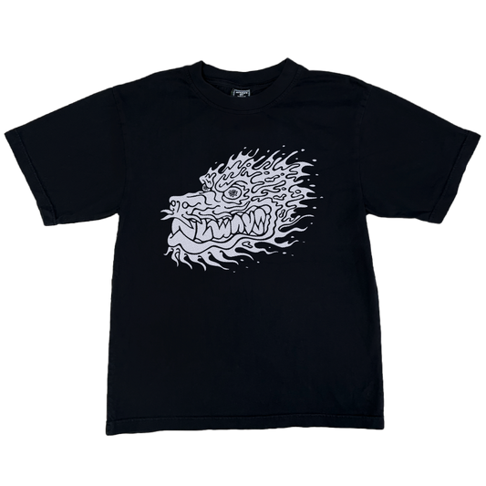 bitmap dragon tshirt - black