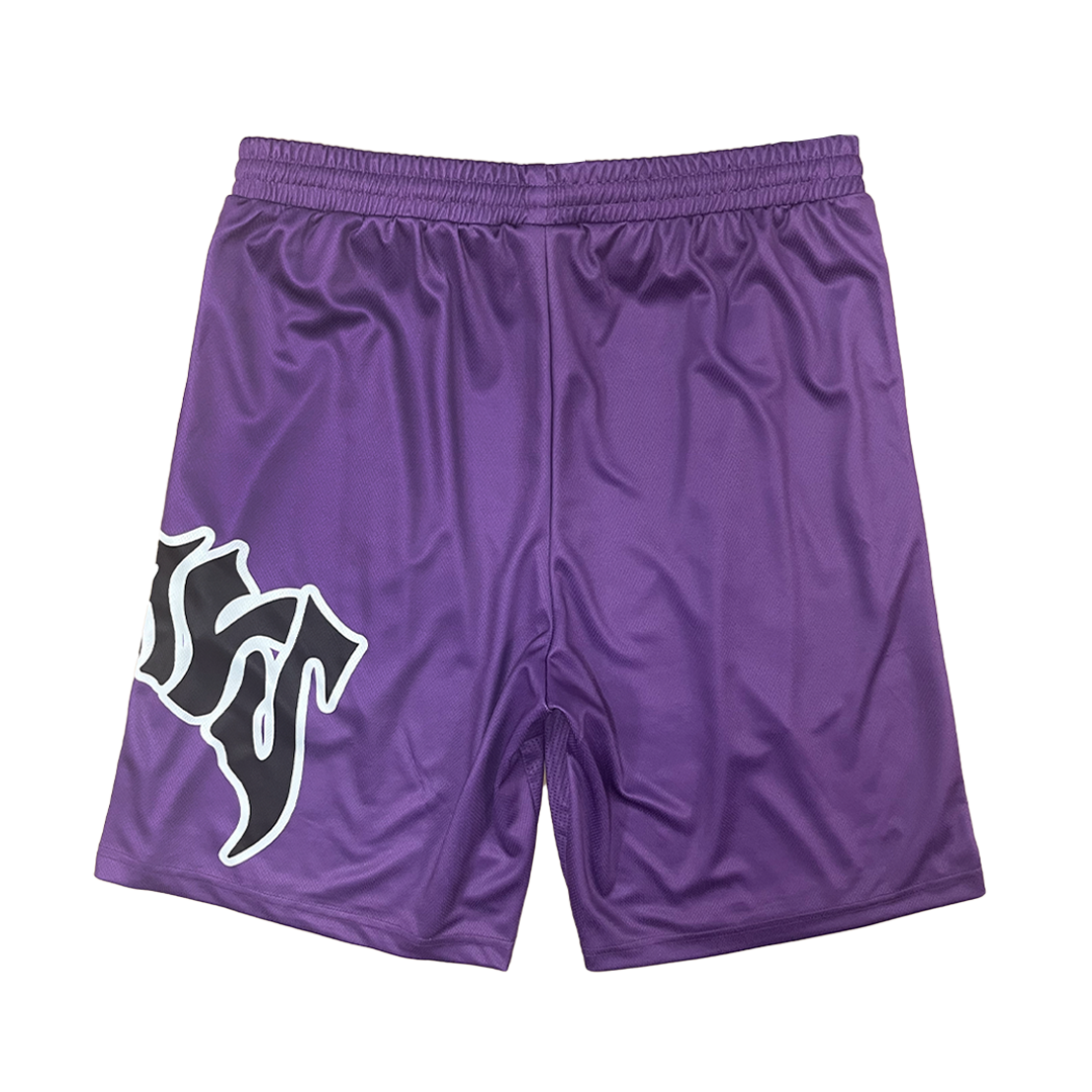 mayhem court short - purple
