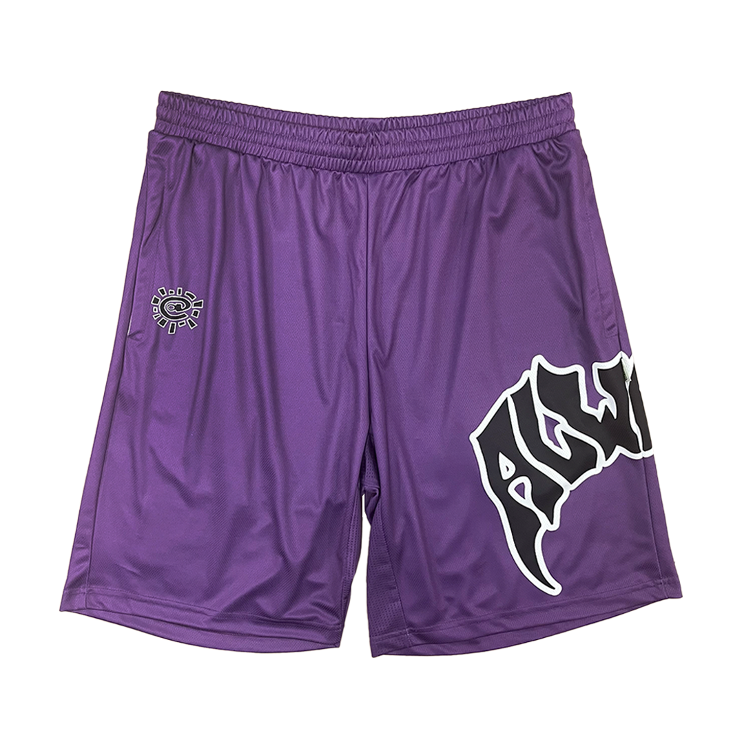 mayhem court short - purple