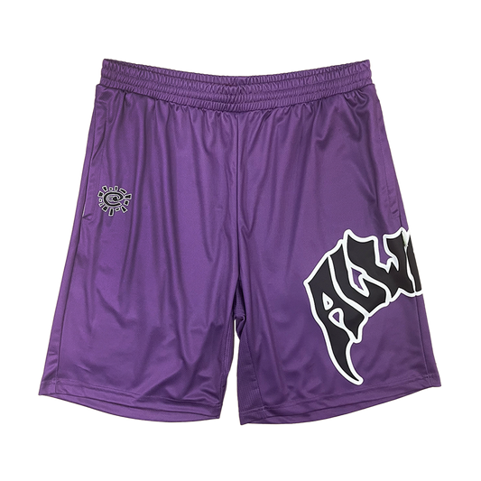 mayhem court short - purple