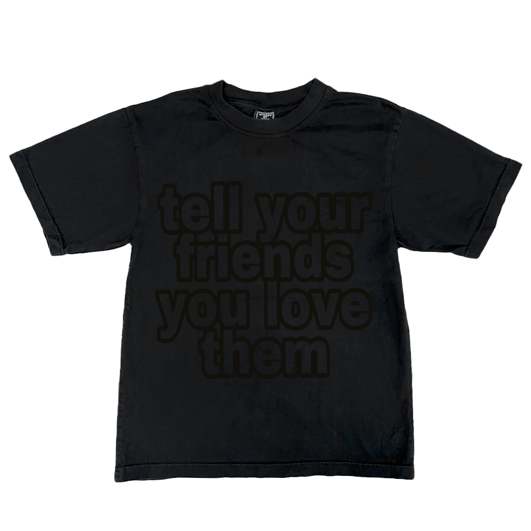 tyfylt tshirt black