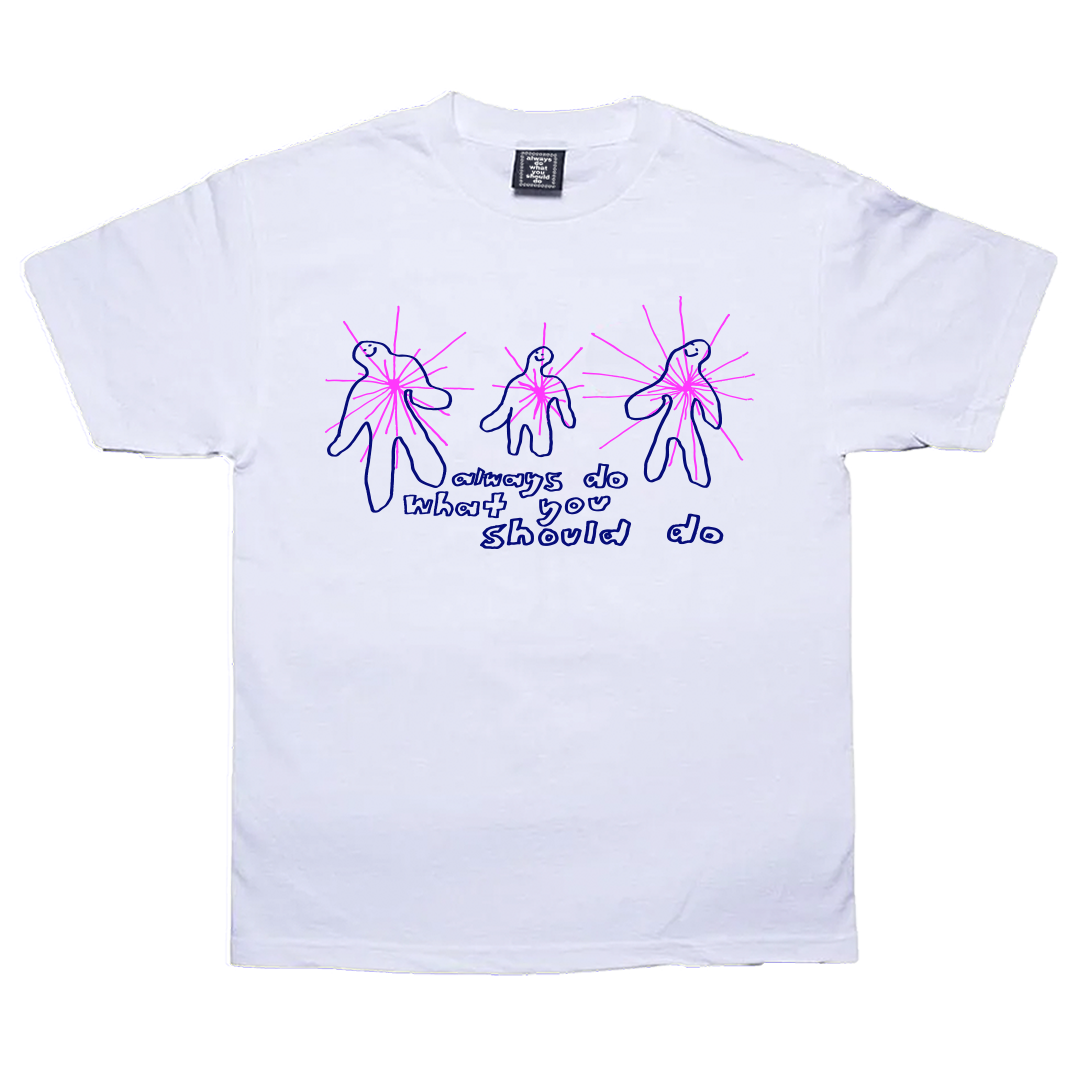 together tshirt - white