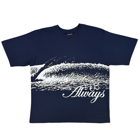 a-frame tshirt navy