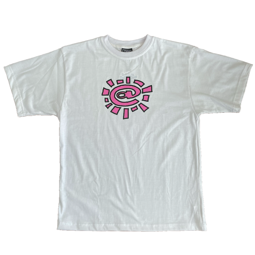 @sun tshirt - white