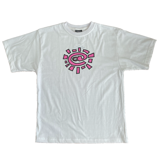 @sun tshirt - white