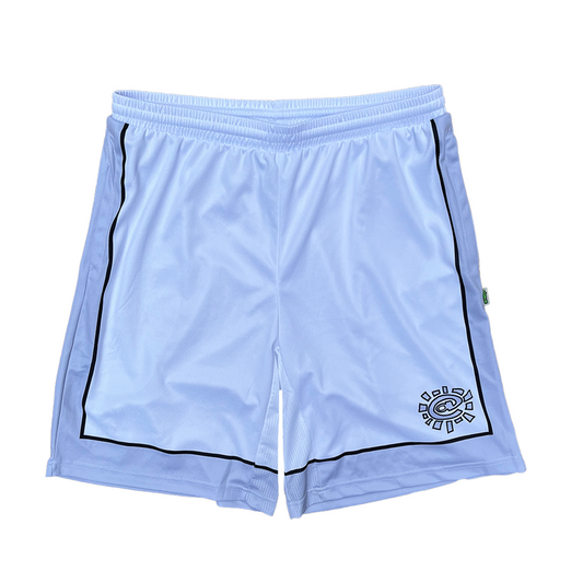 @ sun court short - white/silver