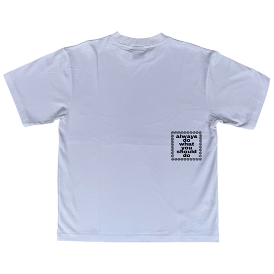 star up tshirt - white