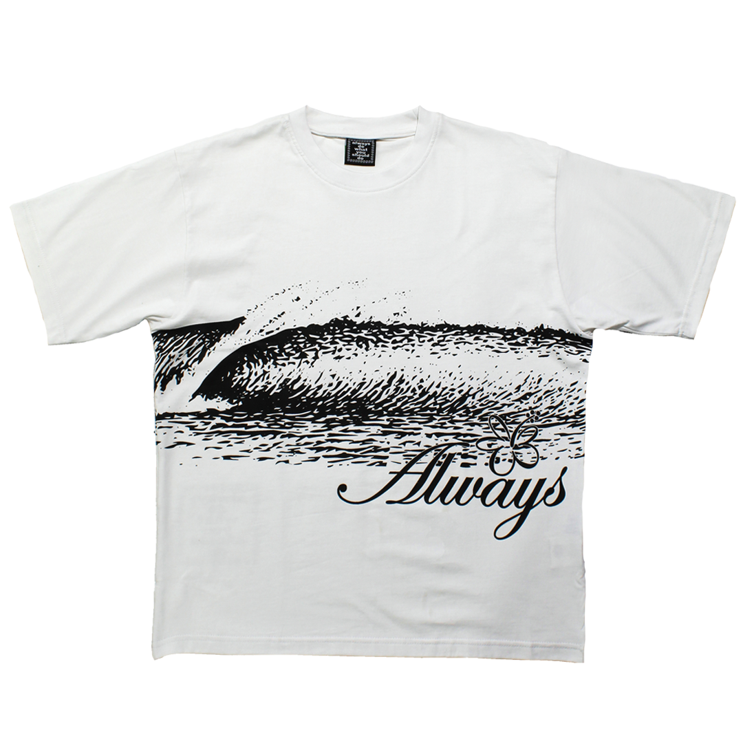 a-frame tshirt white